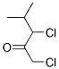 2-Pentanone, 1,3-dichloro-4-methyl- Structure,98353-48-1Structure