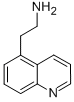 2-(喹啉-5-基)乙胺結(jié)構(gòu)式_98421-28-4結(jié)構(gòu)式