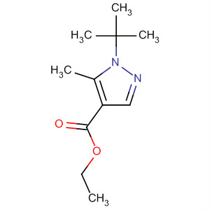 Ethyl 1-tert-butyl-5-methyl-1h-pyrazole-4-carboxylate Structure,98477-08-8Structure