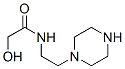 Acetamide, 2-hydroxy-n-[2-(1-piperazinyl)ethyl]-(9ci) Structure,98487-69-5Structure