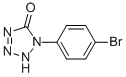 1-(4-Bromophenyl)-1,2-dihydro-5h-tetrazol-5-one Structure,98556-14-0Structure