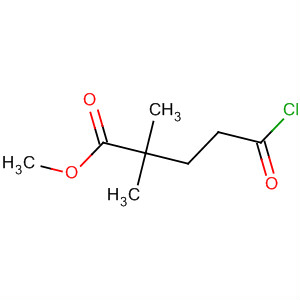 Methyl 5-chloro-2,2-dimethyl-5-oxopentanoate Structure,98559-84-3Structure