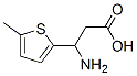 3-Amino-3-(5-methyl-thiophen-2-yl)-propionic acid Structure,98593-60-3Structure