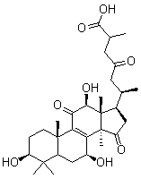 靈芝酸G結(jié)構(gòu)式_98665-22-6結(jié)構(gòu)式