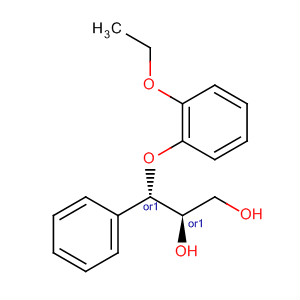 (2Rs,3rs)-3-(2-ethoxyphenoxy)-1,2-dihydroxy-3-phenylpropane Structure,98769-69-8Structure