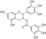 (-)-表沒食子兒茶素沒食子酸酯結(jié)構(gòu)式_989-51-5結(jié)構(gòu)式