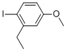 2-Ethyl-1-iodo-4-methoxybenzene Structure,98995-69-8Structure