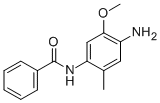 N-(4-amino-5-methoxy-2-methylphenyl)benzamide Structure,99-21-8Structure