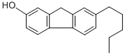 7-Pentyl-9h-fluoren-2-ol Structure,99012-40-5Structure