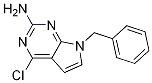 4-Chloro-7-benzyl-7h-pyrrolo[2,3-d]pyrimidin-2-amine Structure,99044-54-9Structure