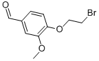 4-(2-Bromoethoxy)-3-methoxybenzaldehyde Structure,99070-23-2Structure