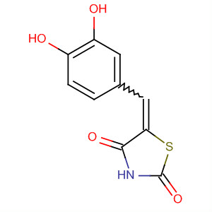 5-[(3,4-Dihydroxyphenyl)methylene]-2,4-thiazolidinedione Structure,99073-32-2Structure