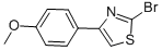 2-Bromo-4-(4-methoxyphenyl)thiazole Structure,99073-84-4Structure