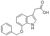 (7-Benzyloxy-1h-indol-3-yl)-acetic acid Structure,99102-25-7Structure