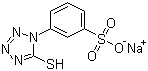 1-(3-硫苯基)-5-疏基四唑鈉結(jié)構(gòu)式_99131-26-7結(jié)構(gòu)式