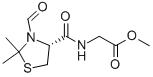 (R)-n-(3-formyl-2,2-dimethyl-thiazolidine-4-carboxy)-glycinemethylester Structure,99167-92-7Structure