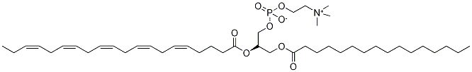 Palmitoyleicosapentaenoyl Phosphatidylcholine Structure,99296-77-2Structure