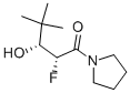 Pyrrolidine, 1-(2-fluoro-3-hydroxy-4,4-dimethyl-1-oxopentyl)-, (r*,r*)- (9ci) Structure,99343-20-1Structure