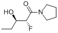 Pyrrolidine, 1-(2-fluoro-3-hydroxy-1-oxopentyl)-, (r*,r*)- (9ci) Structure,99343-22-3Structure