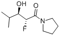 Pyrrolidine, 1-(2-fluoro-3-hydroxy-4-methyl-1-oxopentyl)-, (r*,r*)- (9ci) Structure,99343-24-5Structure