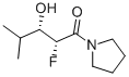 Pyrrolidine, 1-(2-fluoro-3-hydroxy-4-methyl-1-oxopentyl)-, (r*,s*)- (9ci) Structure,99343-25-6Structure