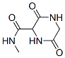 2-Piperazinecarboxamide,n-methyl-3,6-dioxo-(6ci) Structure,99357-33-2Structure