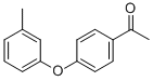 1-(4-M-tolyloxy-phenyl)-ethanone Structure,99433-26-8Structure