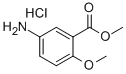 5-Amino-2-methoxy-benzoic acid methyl ester hydrochloride Structure,99450-55-2Structure