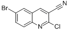 6-Bromo-2-chloro-3-quinolinecarbonitrile Structure,99465-04-0Structure