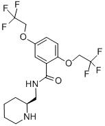 N-(2-piperidinylmethyl)-2,5-bis(2,2,2-trifluoroethoxy)benzamide Structure,99495-92-8Structure