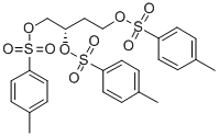 (S)-1,2,4-三對甲苯磺酰丁三醇結構式_99520-83-9結構式