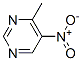 Pyrimidine, 4-methyl-5-nitro- (9ci) Structure,99593-51-8Structure