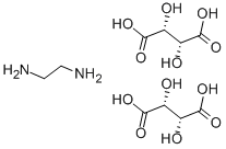 L-(+)-二酒石酸乙二胺結(jié)構(gòu)式_996-78-1結(jié)構(gòu)式