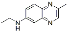 (9ci)-n-乙基-2-甲基-6-喹噁啉胺結(jié)構(gòu)式_99601-38-4結(jié)構(gòu)式