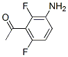 Ethanone, 1-(3-amino-2,6-difluorophenyl)-(9ci) Structure,99724-35-3Structure