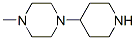 1-(1-Methylpiperidin-4-yl)piperazine Structure,99726-99-5Structure