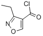 4-Isoxazolecarbonyl chloride, 3-ethyl-(9ci) Structure,99803-70-0Structure