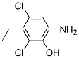 6-Amino-2,4-dichloro-3-ethylphenol Structure,99817-37-5Structure