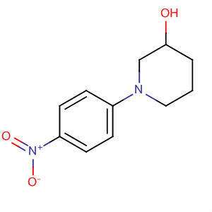 1-(4-Nitrophenyl)-3-piperidinol Structure,99841-68-6Structure