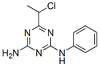 6-(1-Chloroethyl)-n-phenyl-1,3,5-triazine-2,4-diamine Structure,99860-35-2Structure