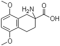 2-Amino-5,8-dimethoxy-1,2,3,4-tetrahydronaphthalene-2-carboxylic acid Structure,99907-84-3Structure