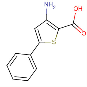 3-Amino-5-phenyl-2-thiophenecarboxylic acid Structure,99972-47-1Structure