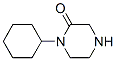 1-Cyclohexylpiperazin-2-one Structure,99976-73-5Structure