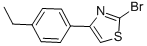 2-Bromo-4-(4-ethylphenyl)thiazole Structure,99983-39-8Structure