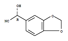 (R)-1,3-benzodioxole-5-acetonitrile Structure,10017-05-7Structure