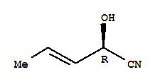 (R)-2-羥基-3-戊烯腈結(jié)構(gòu)式_10017-08-0結(jié)構(gòu)式