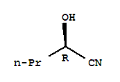 (R)-2-羥基戊腈結(jié)構(gòu)式_10021-63-3結(jié)構(gòu)式