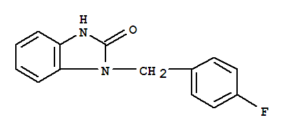 1-(4-Fluorobenzyl)-1h-benzo[d]imidazol-2(3h)-one Structure,100460-87-5Structure