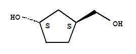 3-(羥基甲基)環(huán)戊醇結(jié)構(gòu)式_1007125-14-5結(jié)構(gòu)式