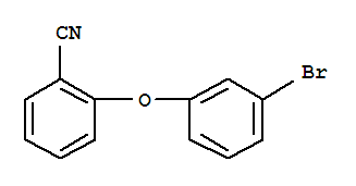 2-(3-Bromophenoxy)benzonitrile Structure,1020922-43-3Structure